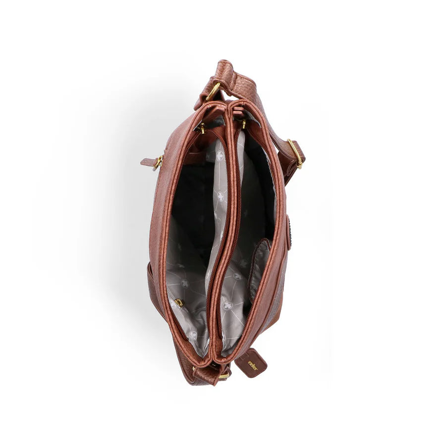 Rieker H1346-22 brown handbag