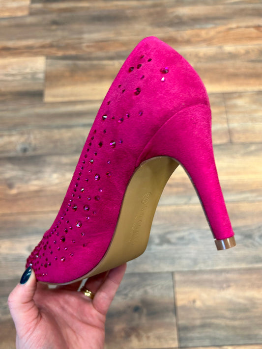 Sheraton Heel (Fuchsia Gems)