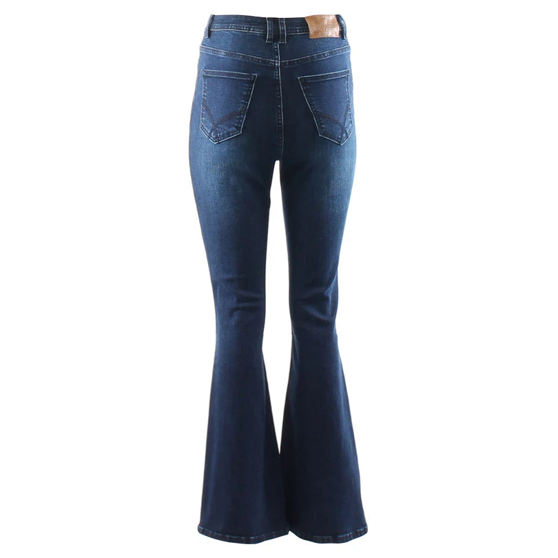 Rant & Rave Kym Flare Jean Dark Indigo