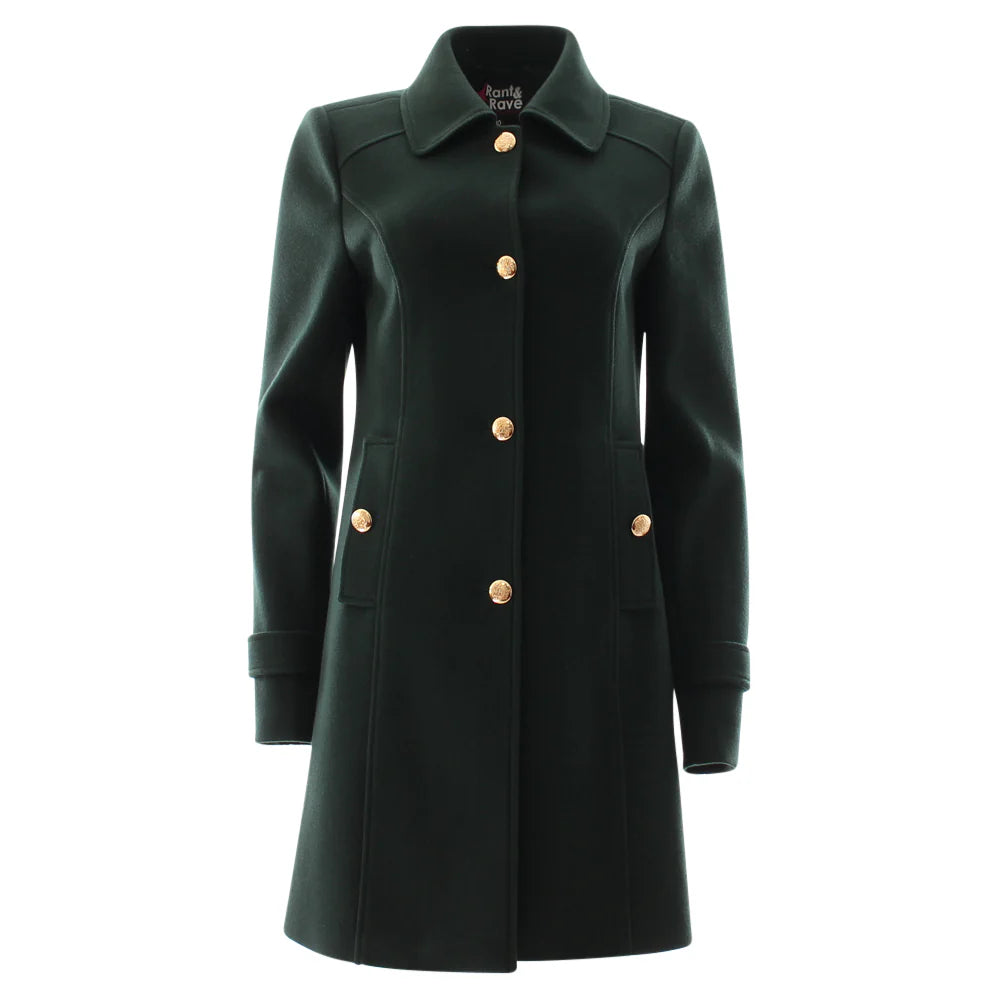 Rant & Rave Kyrie Coat Green