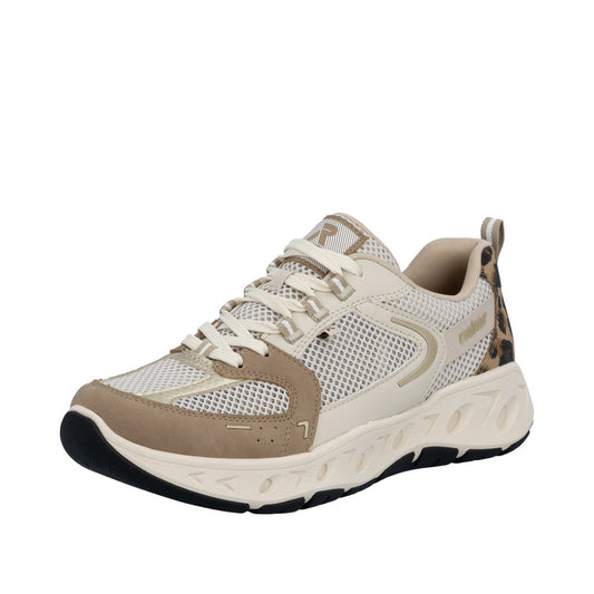 Rieker Beige Trainer M6501-60