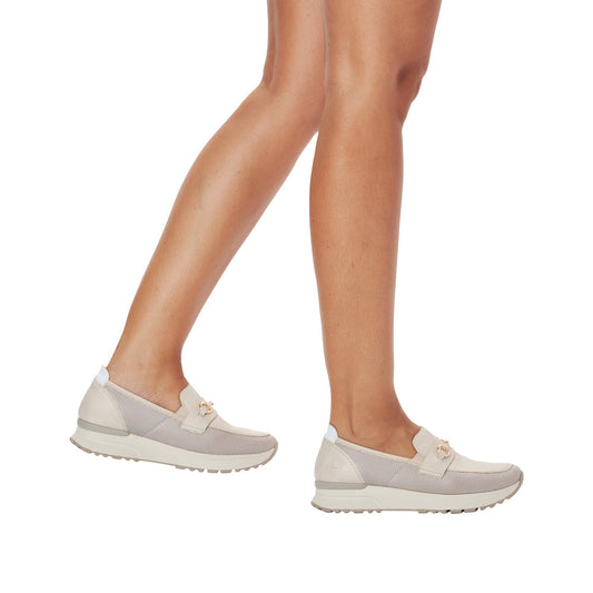 Rieker Beige Loafer N7455-60