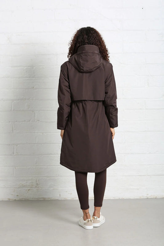 Relax & Renew Becca Jacket Chocolate Brown