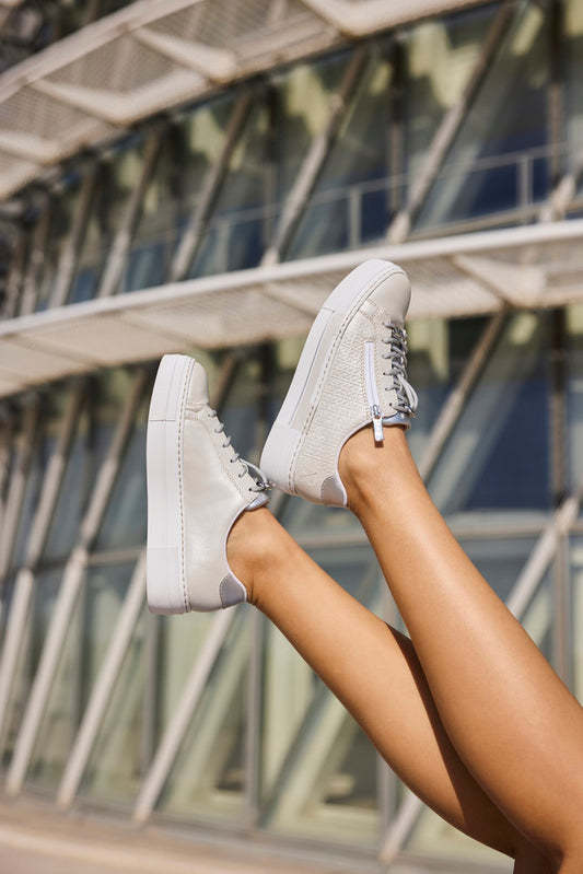 Rieker N4960-90 Silver Trainers