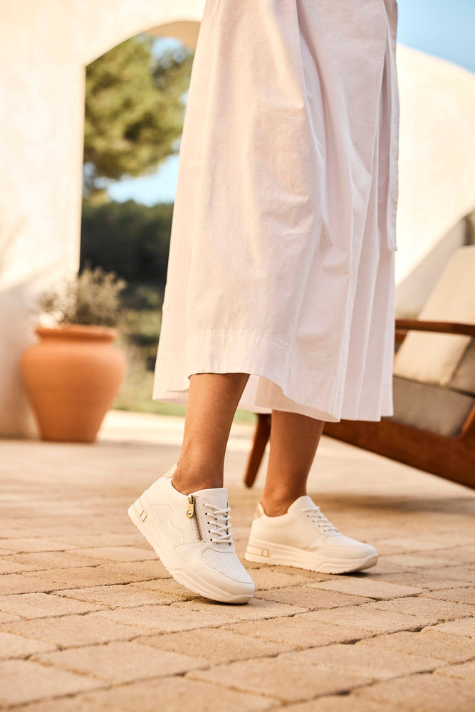 Rieker N8100-80 White trainer