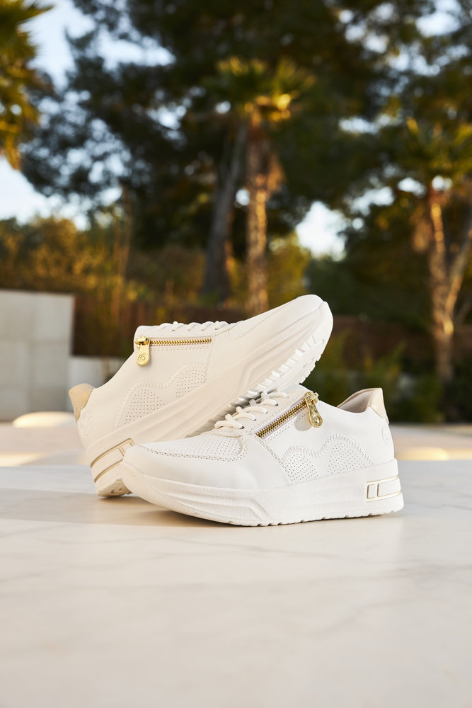 Rieker N8100-80 White trainer
