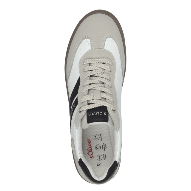 S.Oliver white/comb trainer 5-23652-44
