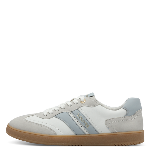 S.oliver 5-23652 white/blue trainer