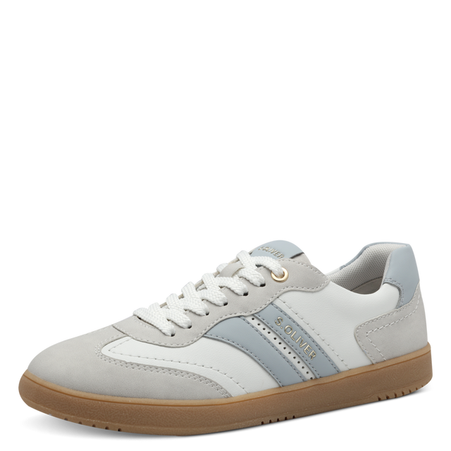 S.oliver 5-23652 white/blue trainer