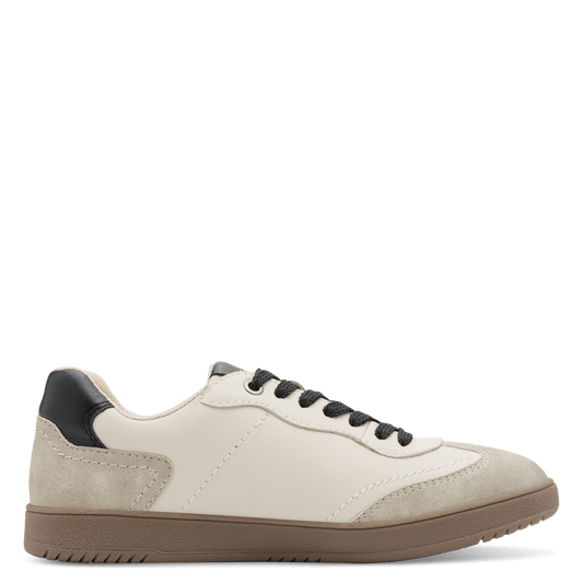 S.Oliver beige combination trainer 5-23652-44