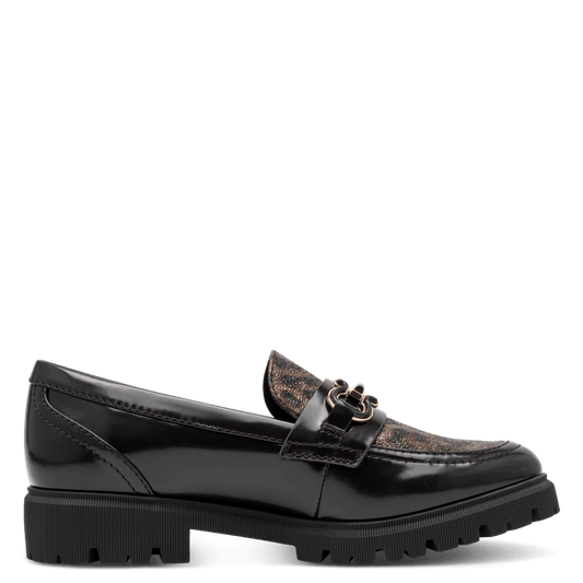 S.oliver brown leopard loafer 5-24729-45