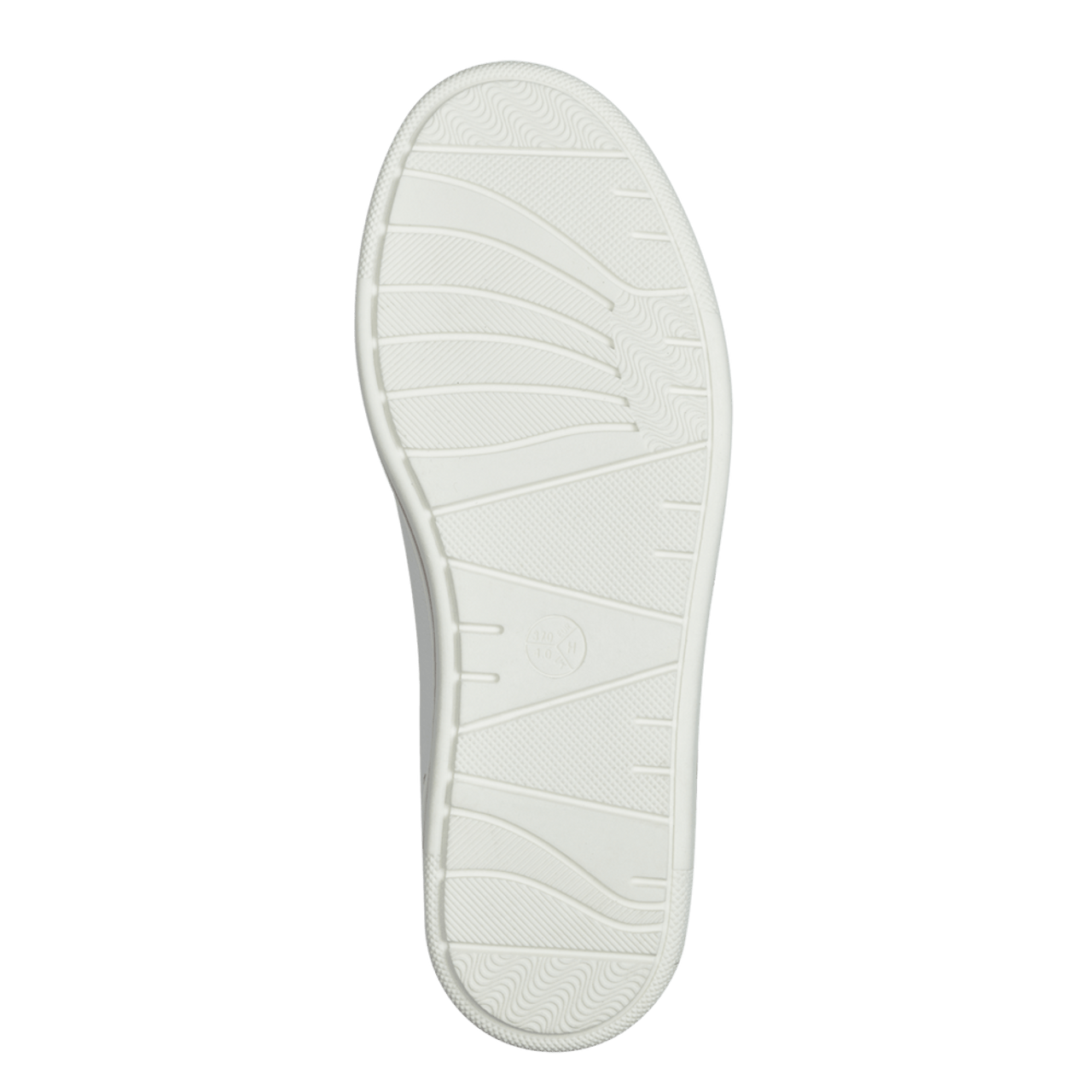 Jana 8-23660-42 white /rosegold trainer