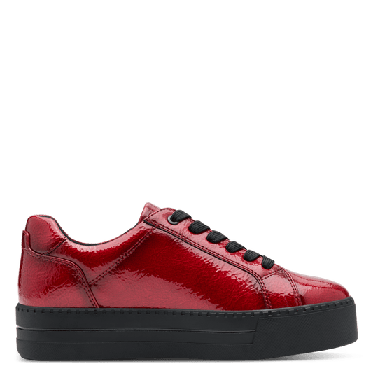 Jana red 8-23767-43 zip trainer