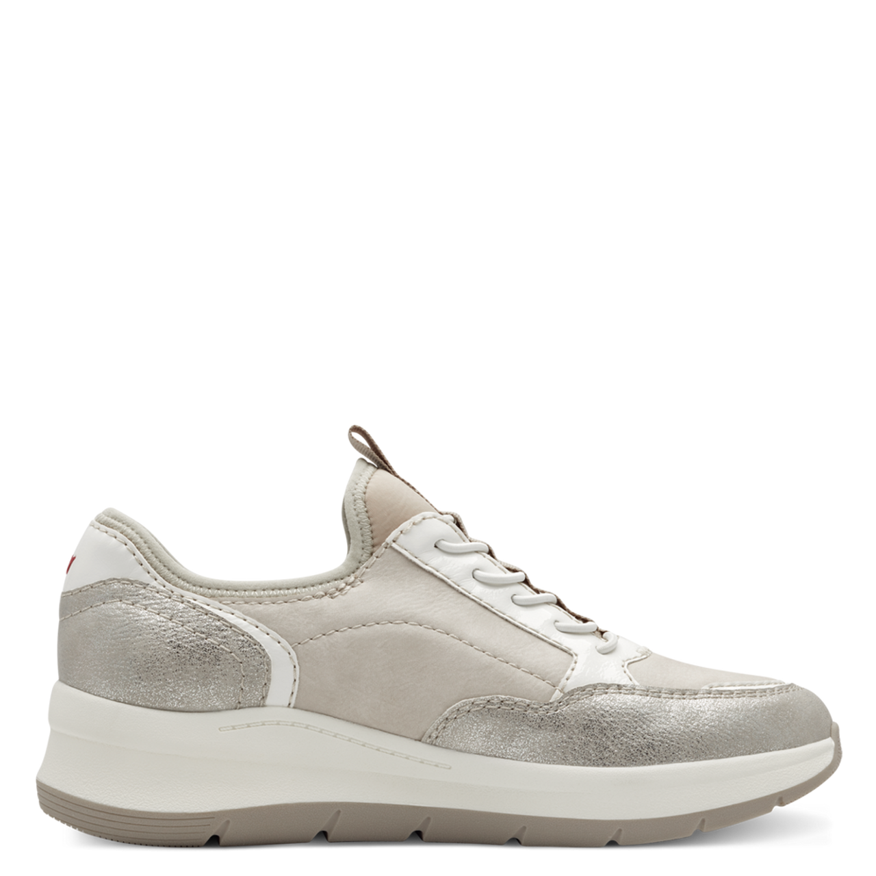 Jana 5-23775-44 Lt grey trainer
