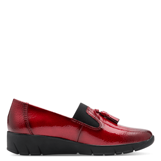 Jana red slip on 8-24668-45