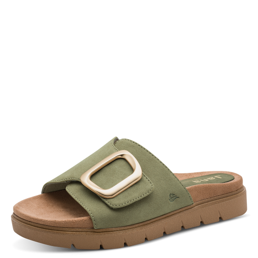 Jana Khaki Sandal 8-27561-46-707