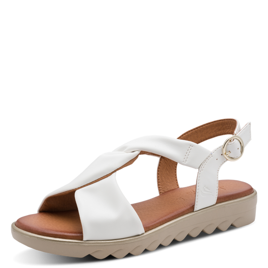 Jana White Sandal 8-28276-46-100