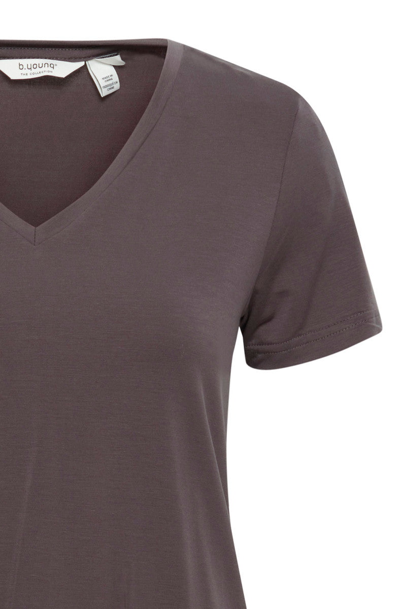 Byrexima V-neck Tshirt (asphalt)