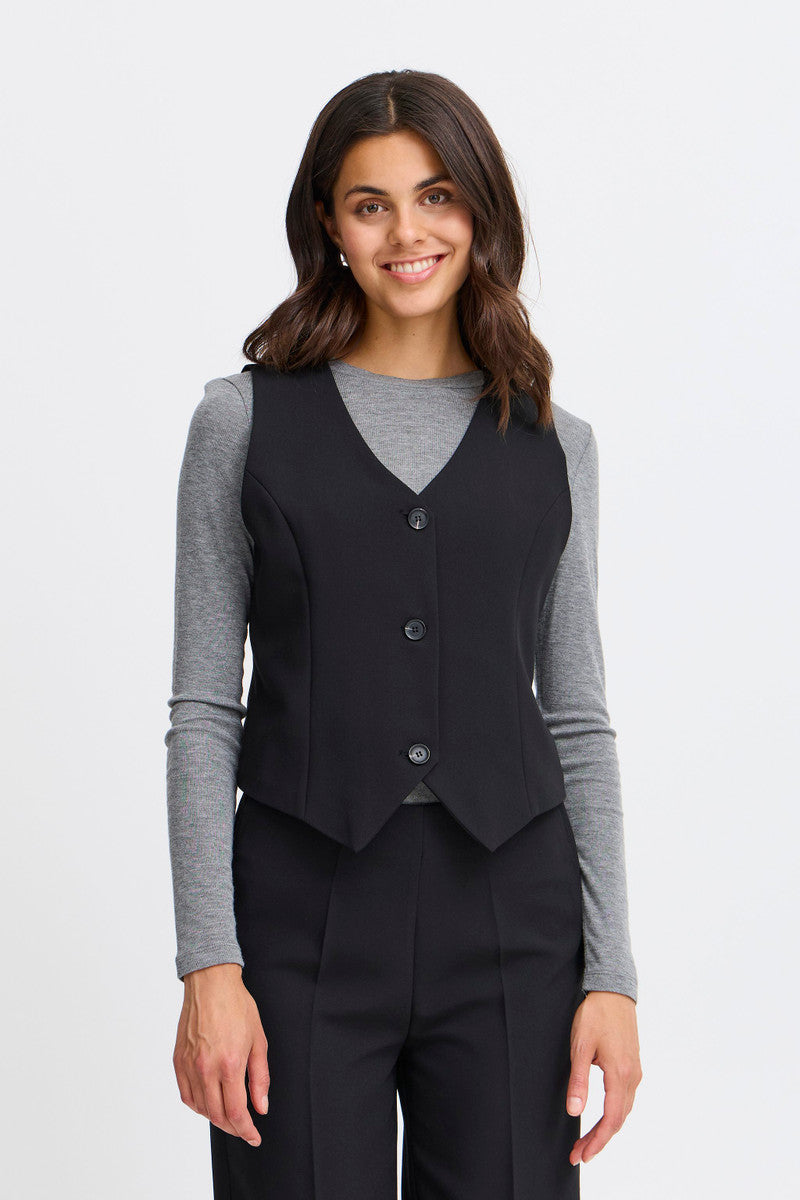 Frabigail Waistcoat (black)