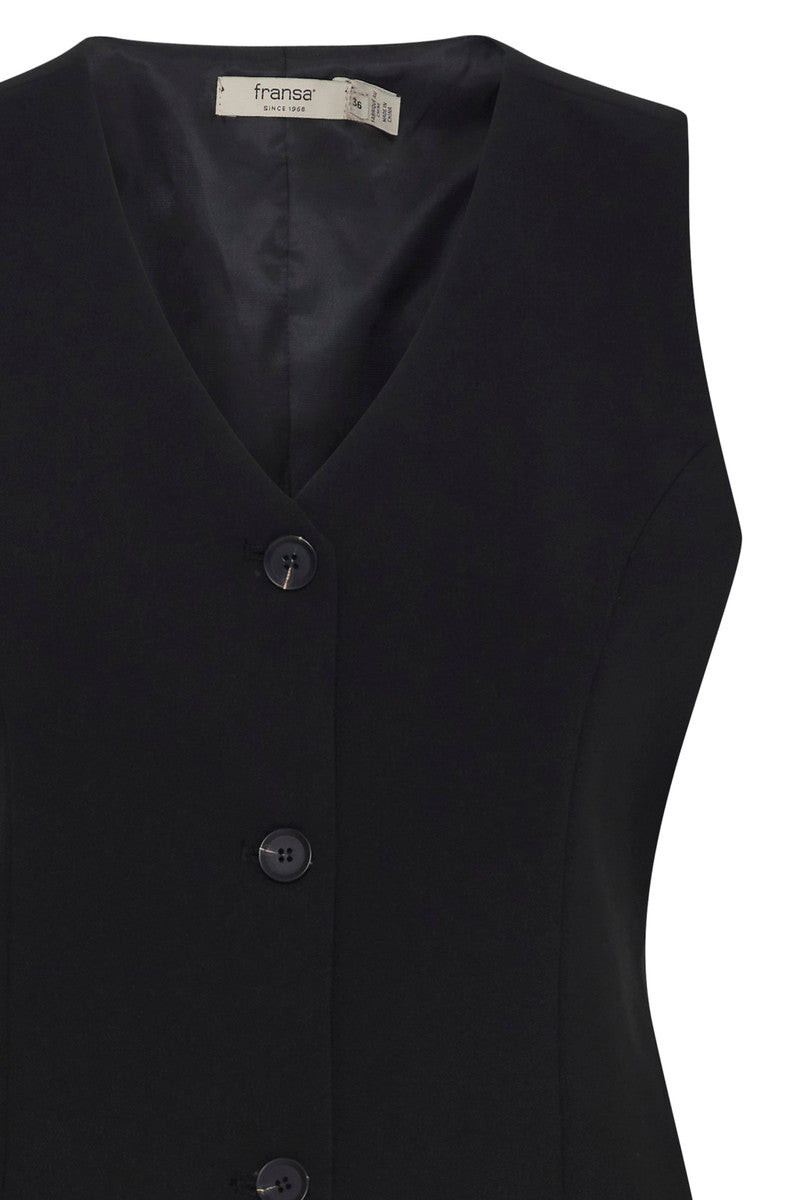 Frabigail Waistcoat (black)