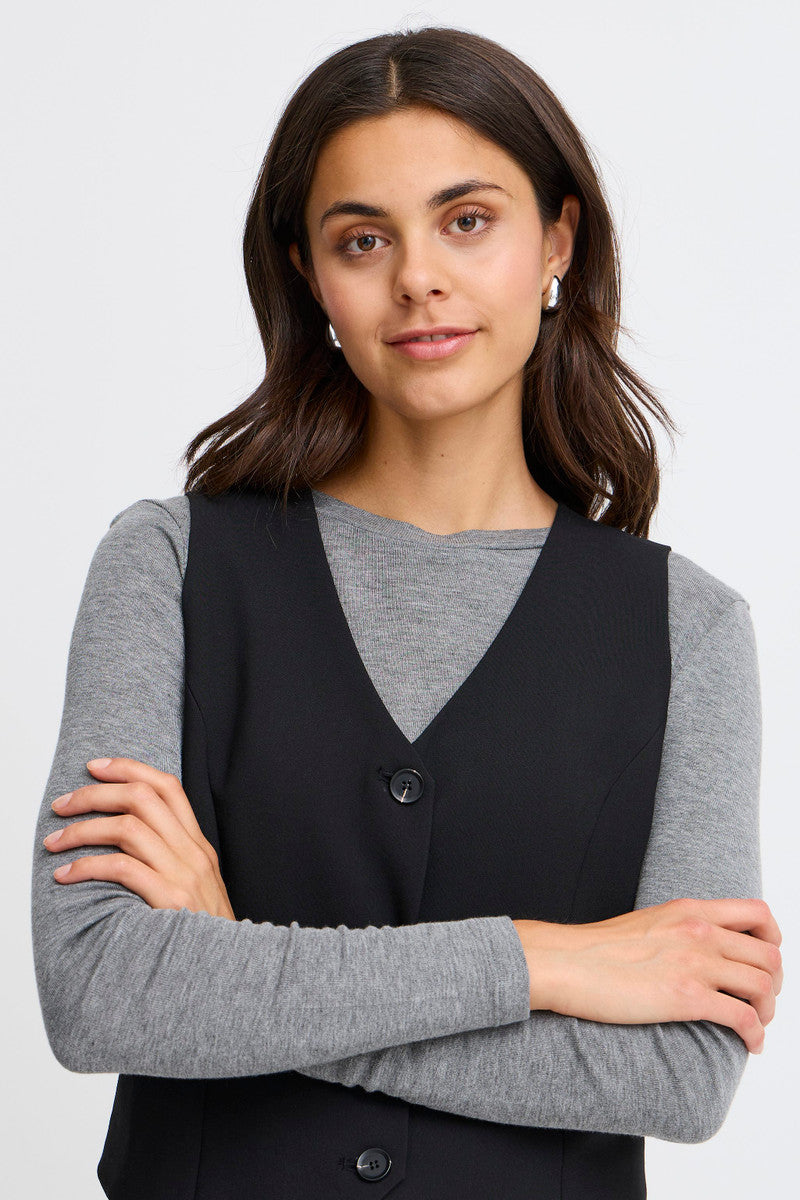 Frabigail Waistcoat (black)