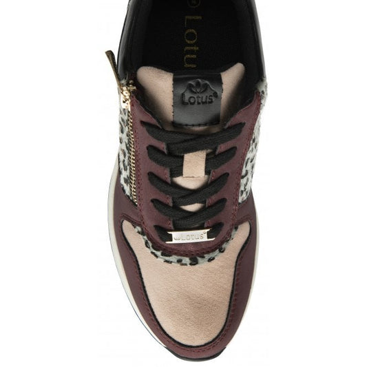 Lotus Moore pink trainer