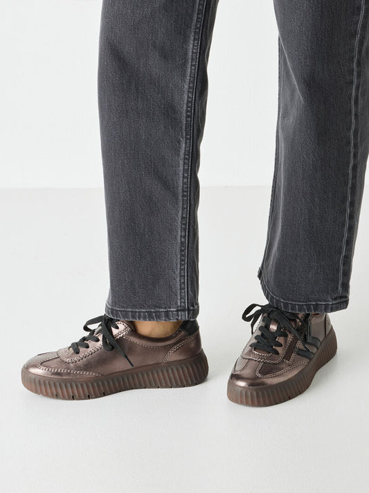 Tamaris Pewter trainer 8-83729-45