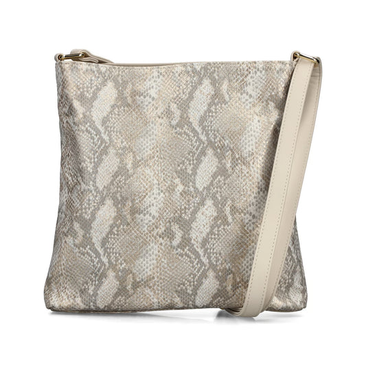 Rieker H1346/92 cream snake bag