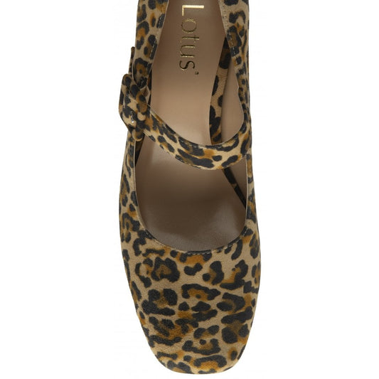 Lotus leopard heel Nixie