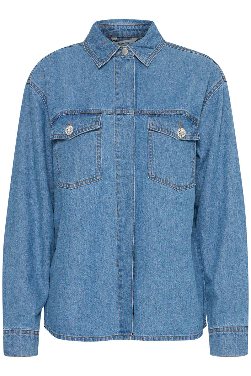 Bykapuca Shirt (mid blue denim)