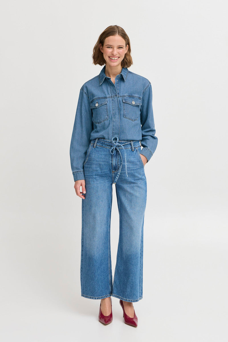 Bykapuca Shirt (mid blue denim)