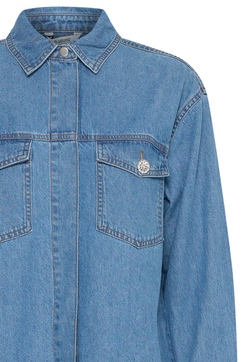 Bykapuca Shirt (mid blue denim)