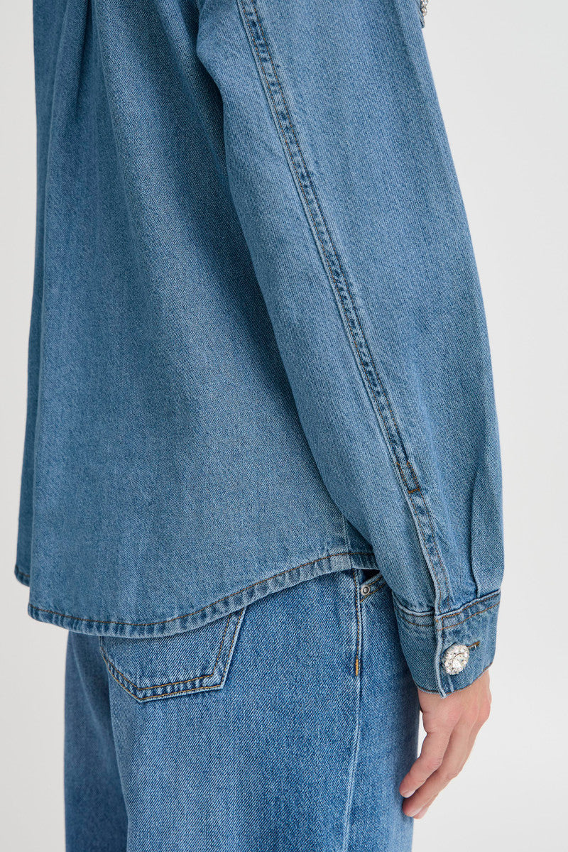 Bykapuca Shirt (mid blue denim)