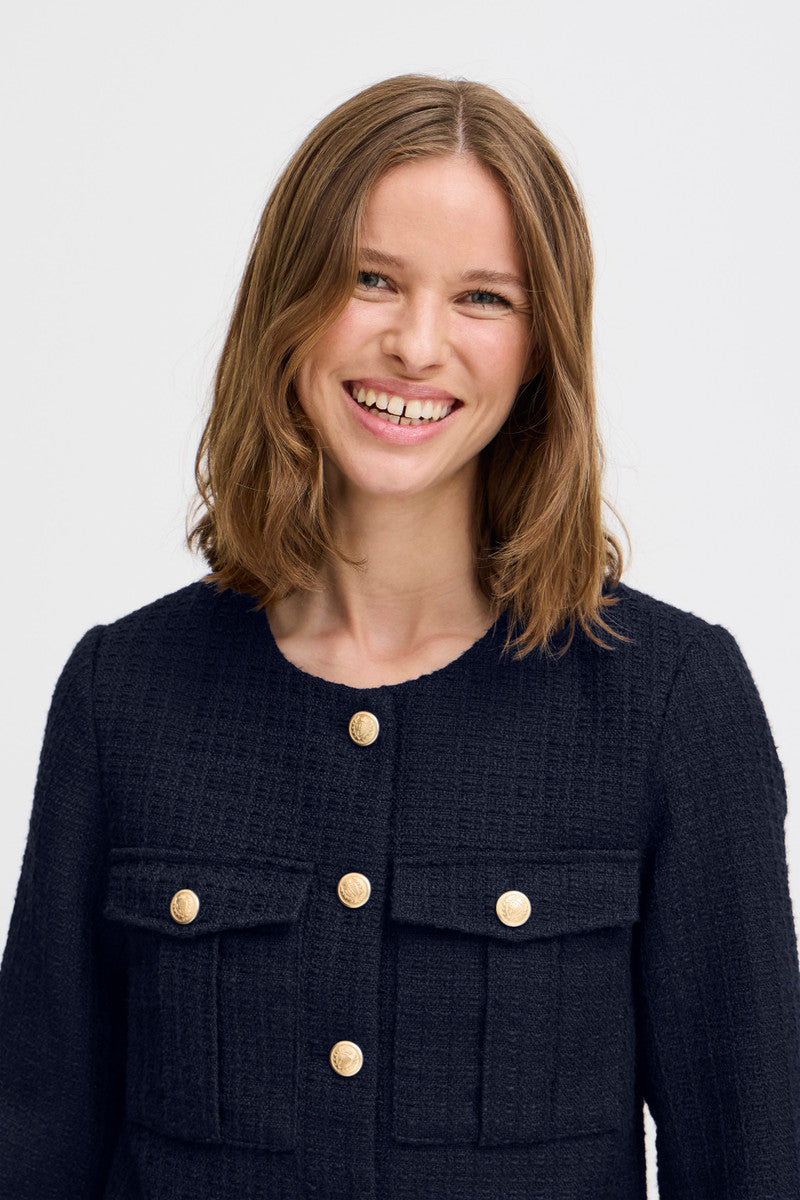 Byepia Blazer (navy blazer)
