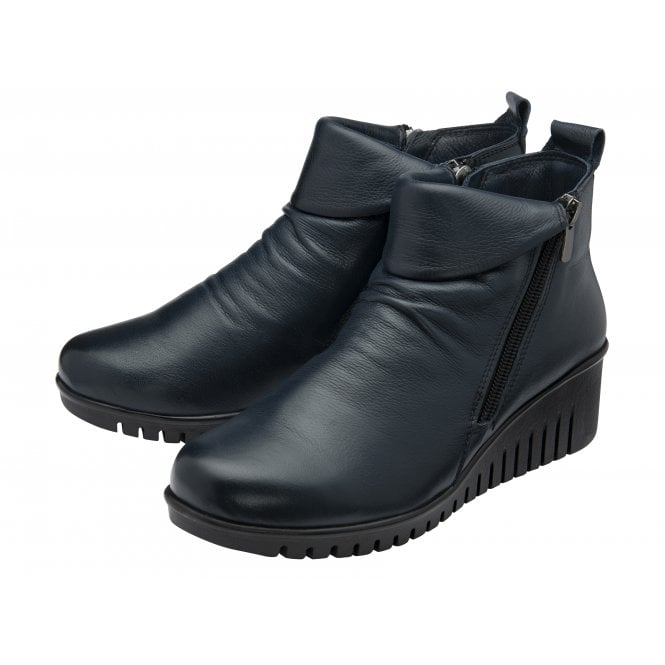 Lotus Cordelia navy boot