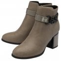 Lotus Amarin taupe ankle boot