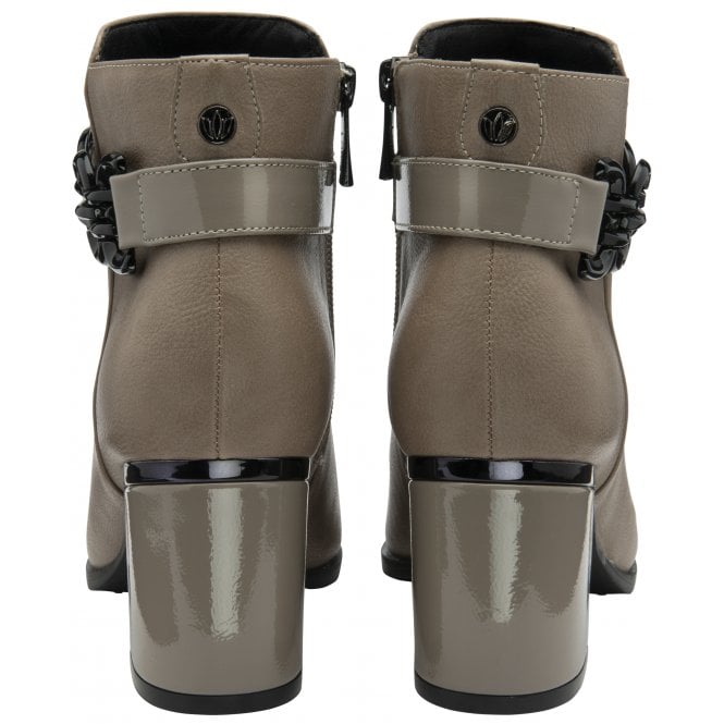 Lotus Amarin taupe ankle boot