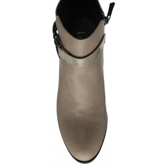 Lotus Amarin taupe ankle boot