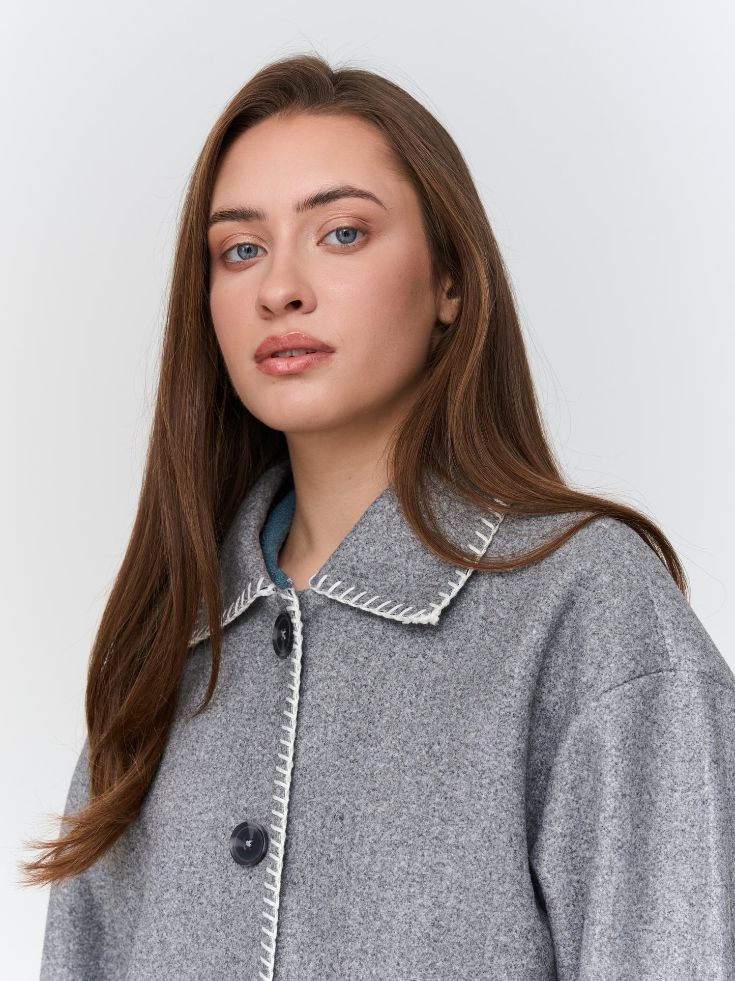 24Colours Grey Jacket Quality 90491