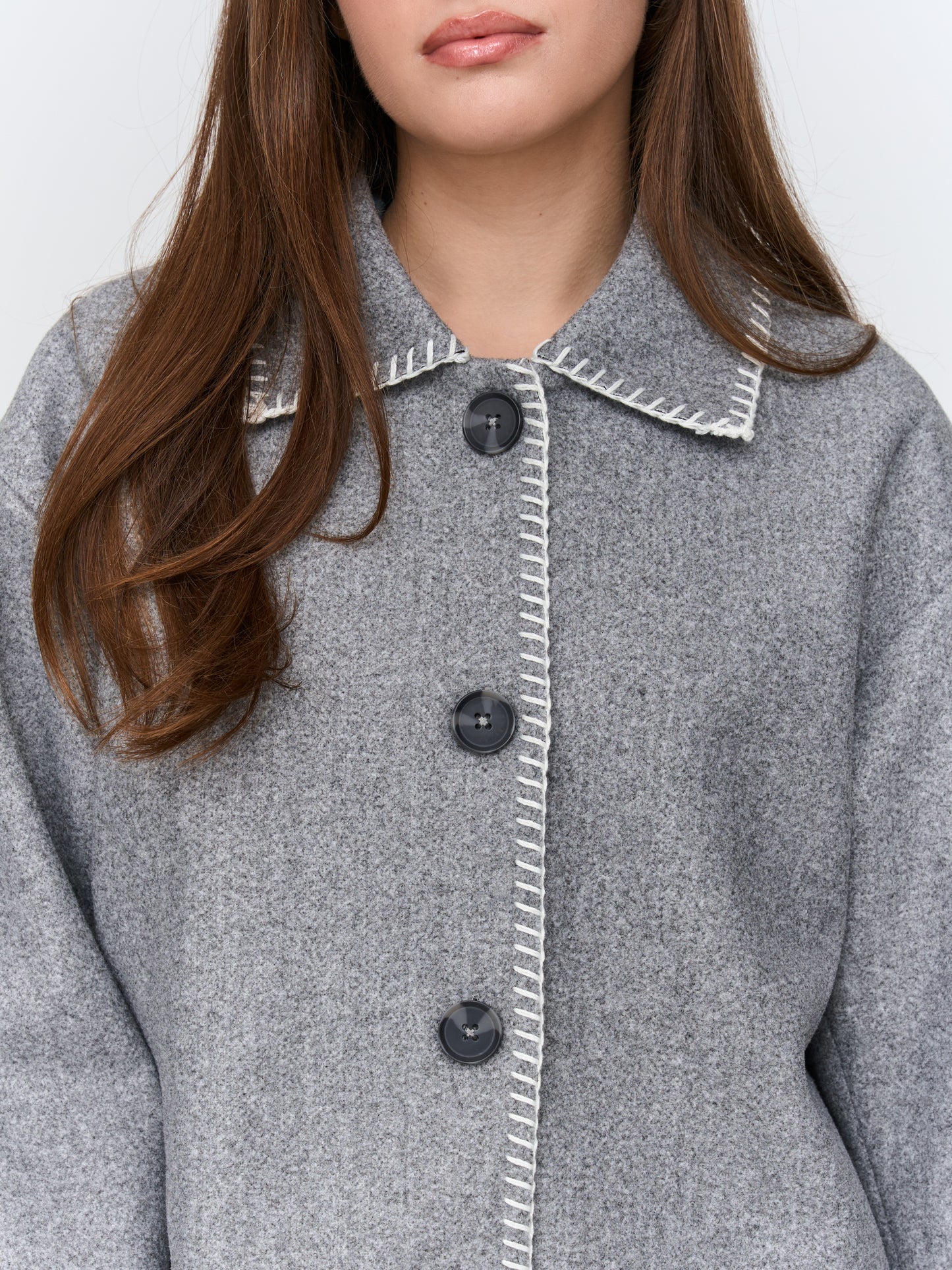 24Colours Grey Jacket Quality 90491