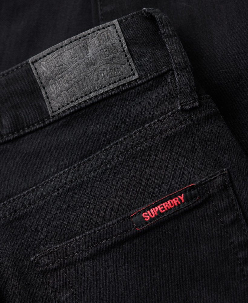 Organic Cotton High Rise Skinny Denim Jeans
