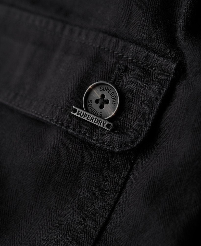 Cotton Belted Safari Jacket