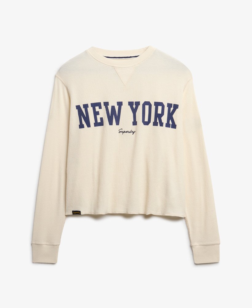Athletic Essential Graphic Long Sleeve Top