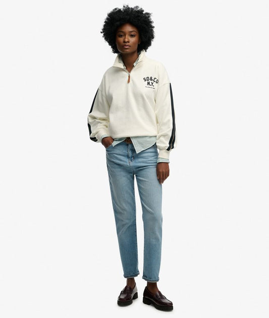 Country Club Appliqué Half Zip