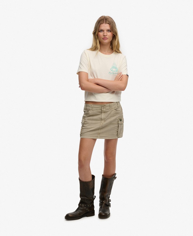 Roadside Trade Relaxed T-Shirt Desert Bone Off White