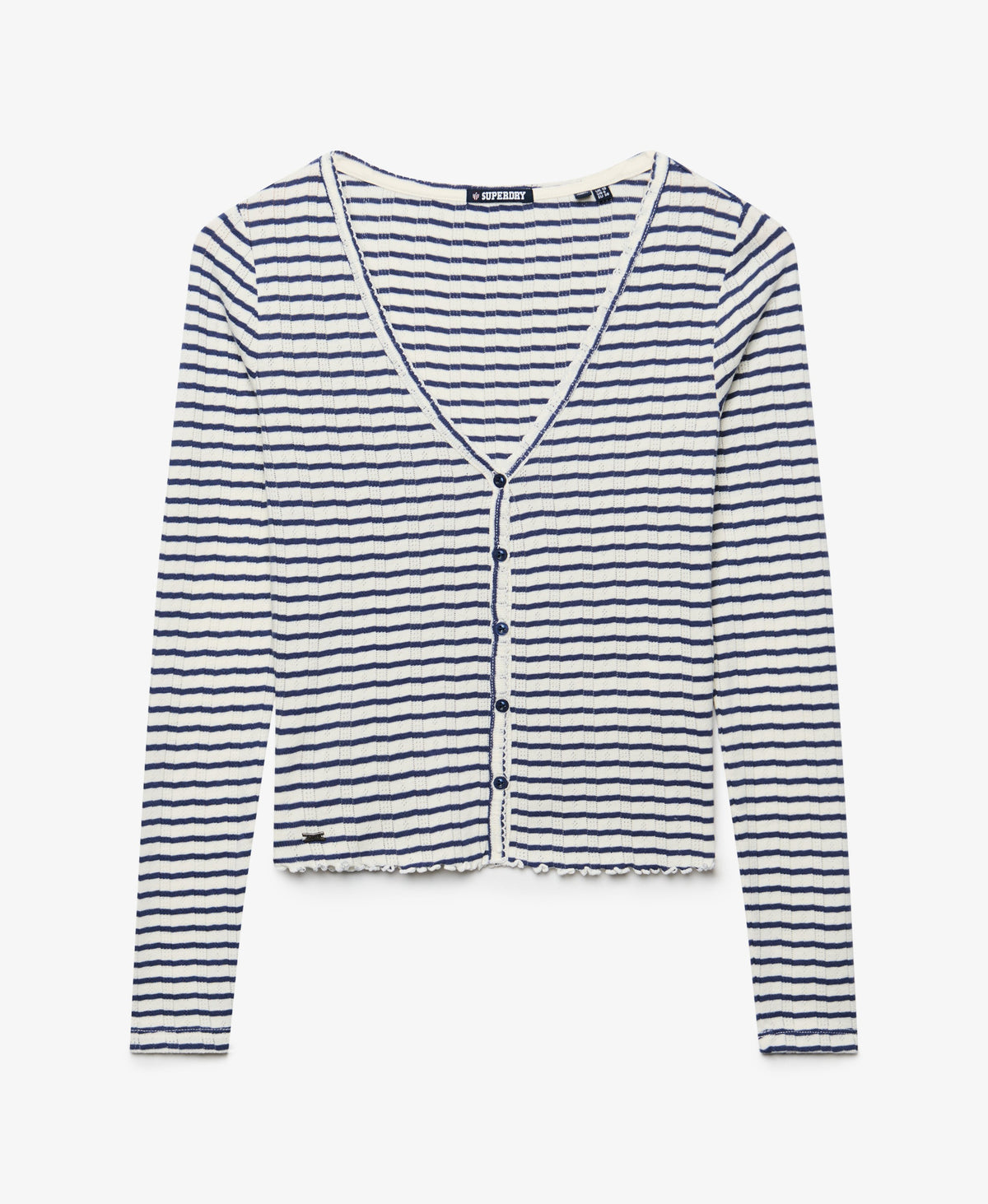Athletic Essential Pointelle Cardigan