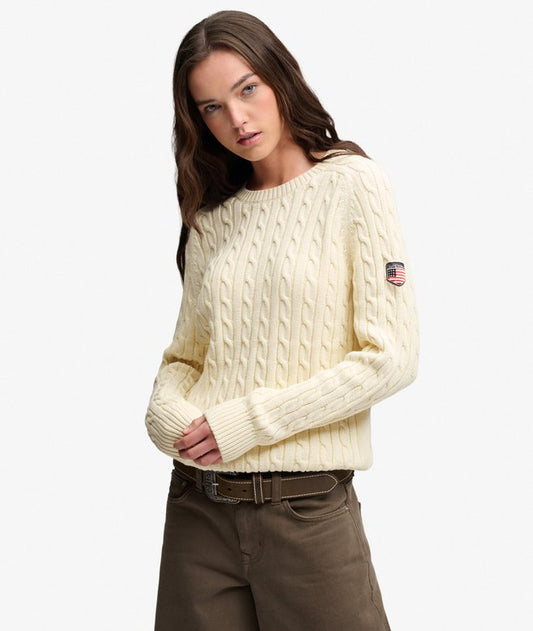 Slouchy Cable Knit