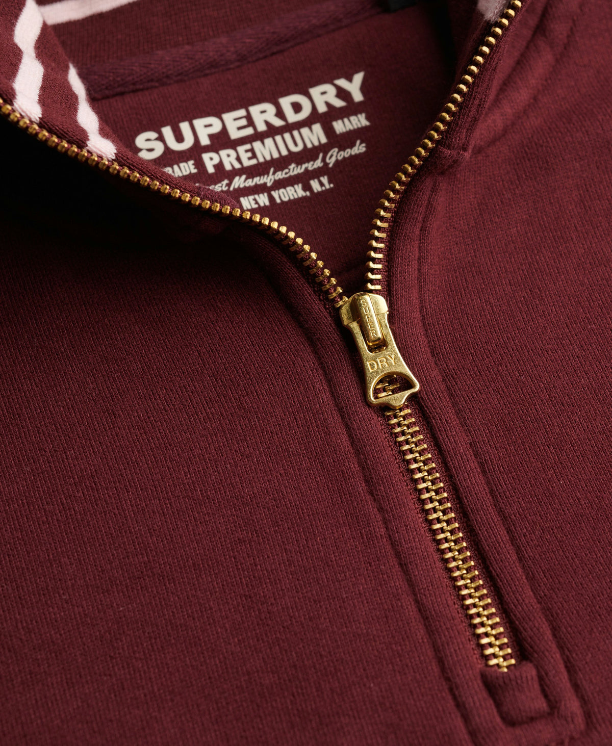Monogram Half Zip Sweatshirt