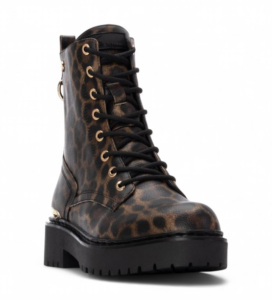Xti leopard ankle boot 144391
