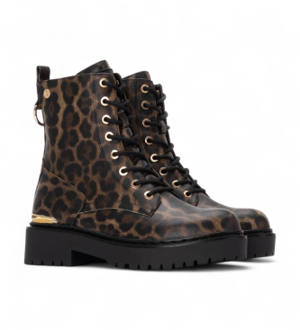 X.t.i leopard ankle boot 144391